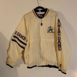 Norte Dame Bomber Windbreaker